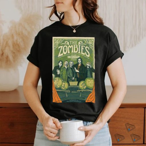 The zombies june 7 2024 the barbican london uk poster shirt