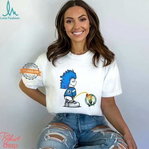 Thing One Dallas Mavericks Piss On Boston Celtics Shirt