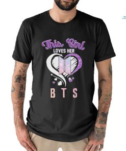 This Girl Loves Her BTS Heart Diamonds shirt