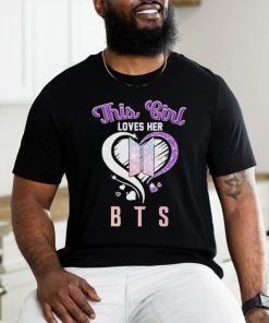 This Girl Loves Her BTS Heart Diamonds shirt