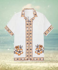 Tiki Party Holiday Hibiscus Pattern Hawaiian Shirt And Shorts