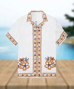 Tiki Party Holiday Hibiscus Pattern Hawaiian Shirt And Shorts