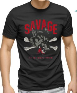 Tim Montana Savage Wolf T Shirt