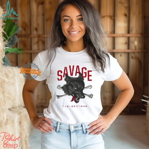 Tim Montana Savage Wolf T Shirt