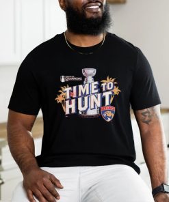 Time To Hunt Florida Panthers 2024 Stanley Cup Champions Local Shirt