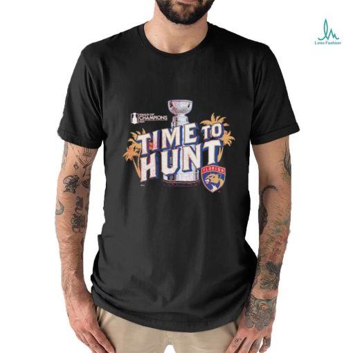 Time To Hunt Florida Panthers 2024 Stanley Cup Champions Local Shirt