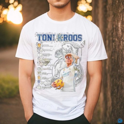 Toni Kroos Special Thank You Real Madrid Football Club Shirt