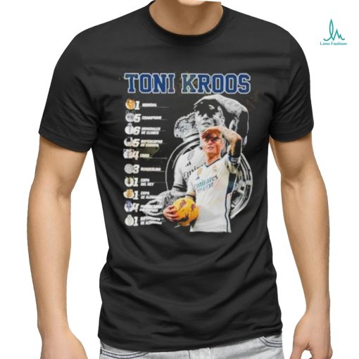 Toni Kroos Special Thank You Real Madrid Football Club Shirt