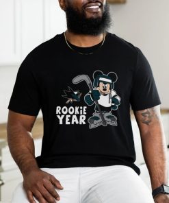 Top San Jose Sharks Mickey Disney Rookie Year T Shirt