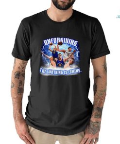 Top nikola Jokic Unforgiving the lightning is coming shirt