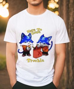 Toshi Base Here To Cause Trouble T Shirt