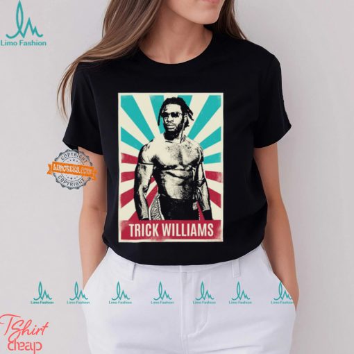 Trick Williams WWE Superstar Black T shirt