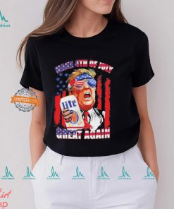 Trmp Miler Lite Make 4th of July Great Again Shirt