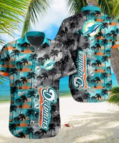 Tropical Coconut NFL Miami Dolphins Hawaiian Shirt