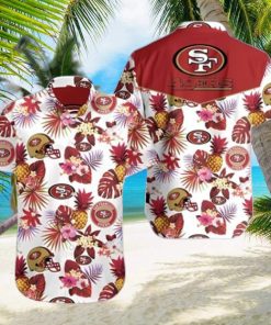 Tropical Plant San Francisco 49ers Hawaiian Shirt Summer Button Up