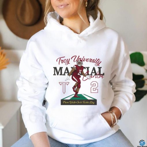 Troy uiversity martial shirt