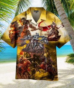 True Knights Never Give Up Hawaiian Shirt For Men Women