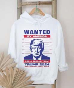 Trump 2024 WANTED poster wanted for a second term kiss cut sticker waterbottle, journal, laptop make a statement