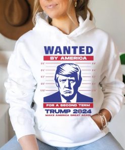 Trump 2024 WANTED poster wanted for a second term kiss cut sticker waterbottle, journal, laptop make a statement