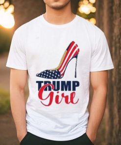 Trump Girl Stilettos High Heel American Flag 2024 Shirt