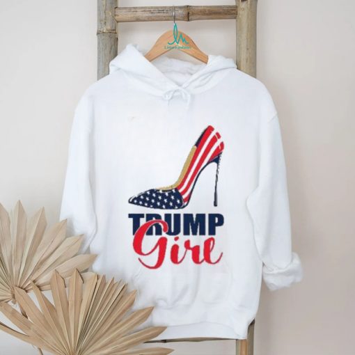 Trump Girl Stilettos High Heel American Flag 2024 Shirt