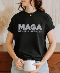Trump MAGA Never Surrender Empower Your Voice Shirt