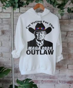 Trump Maga 2024 I'm Voting For The Outlaw T Shirt