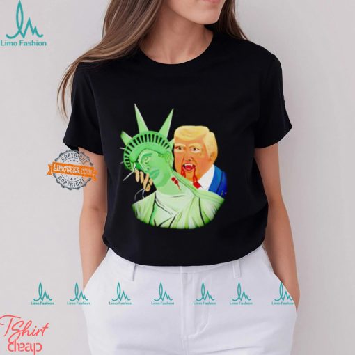 Trump blood sucker Statue of Liberty shirt