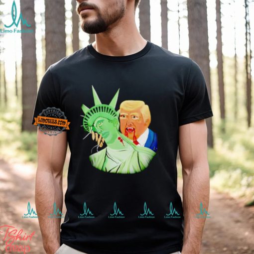 Trump blood sucker Statue of Liberty shirt