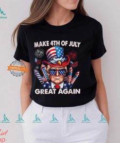 Trump make 4th of july great again 4th july trump 4th july t shirt