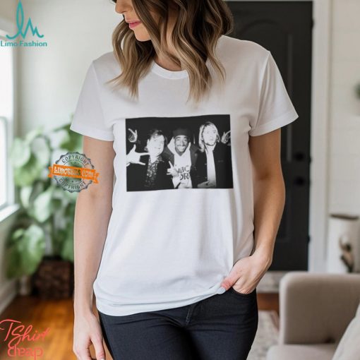 Tupac 90S Shirt Kurt Cobain 2Pac Tshirt Old School Classic Hip Hop Shirt