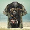 U.S. Air Force Veterans Custom Name Camouflage Hawaiian Shirt