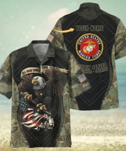 U.S. Marine Corps All Gave Some Some Gave All Custom Hawaiian Shirt