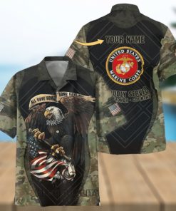 U.S. Marine Corps All Gave Some Some Gave All Custom Hawaiian Shirt