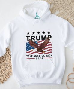 US Flag Trump Take America Back 2024 Retro Shirt