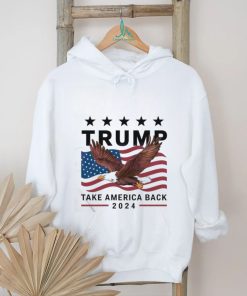 US Flag Trump Take America Back 2024 Retro Shirt