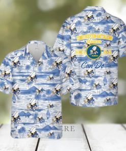 US Navy SEABEES Naval Construction Force (NCF) Hawaiian Shirt