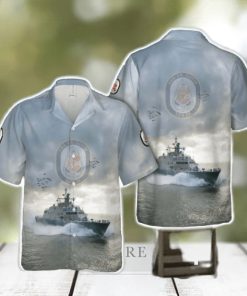 US Navy USS St. Louis (LCS9) Freedom class littoral combat ship Hawaiian Shirt