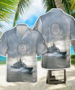 US Navy USS St. Louis (LCS9) Freedom class littoral combat ship Hawaiian Shirt