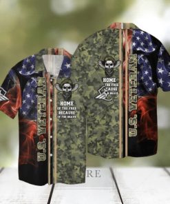 US VETERAN Aloha Hawaiian Shirts For Men For Women