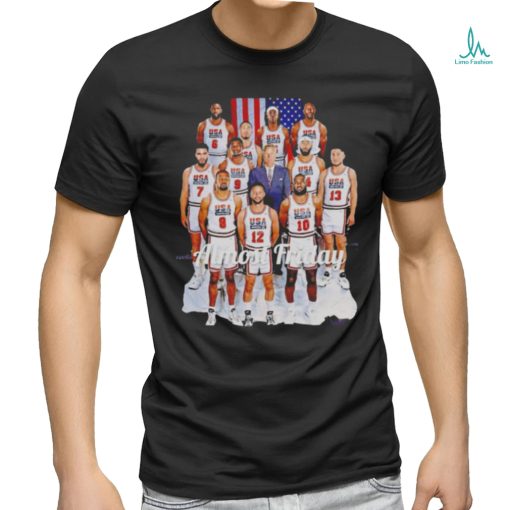 USA TEAM MEN’S BASKETBALL ALMOST FRIDAY SHIRT