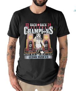 Uconn Huskies Back 2 Back National Champions Men’s Basketball T Shirt