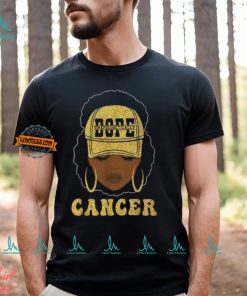 Unapologetically Dope Cancer Queen Black Zodiac T Shirt