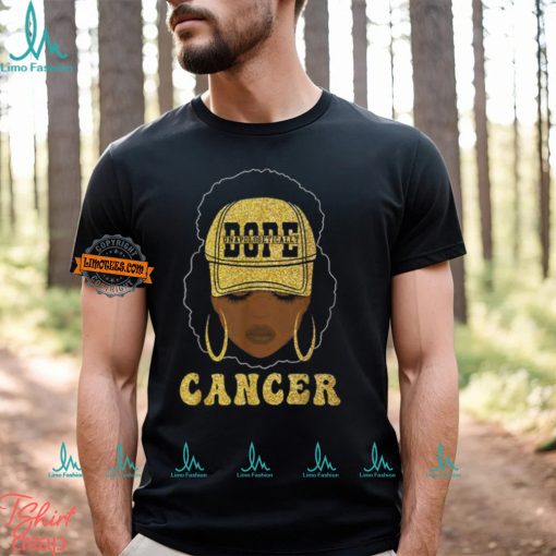 Unapologetically Dope Cancer Queen Black Zodiac T Shirt