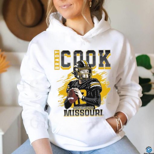 University of Missouri Tigers Brady Cook cartoon shirt