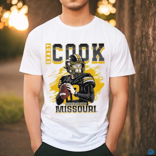 University of Missouri Tigers Brady Cook cartoon shirt