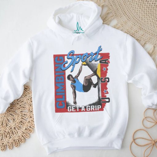 Usa Get A Grip Climbing Shirt