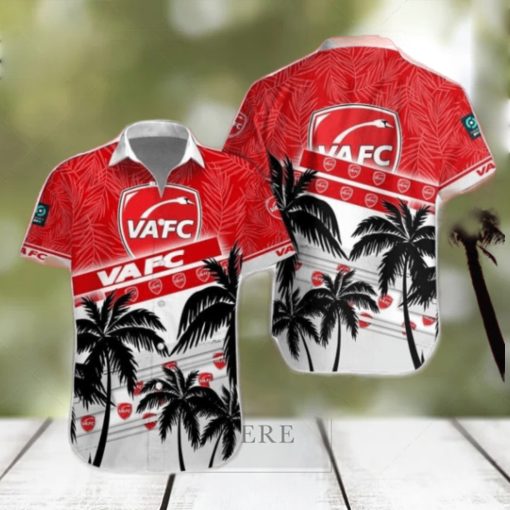 Valenciennes Football Club Palm Tree Combo Hawaiian Shirt And Shorts Summer Gift For Beach Lover