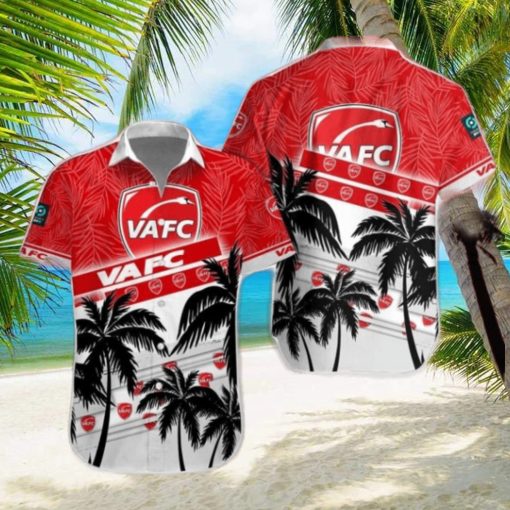 Valenciennes Football Club Palm Tree Combo Hawaiian Shirt And Shorts Summer Gift For Beach Lover