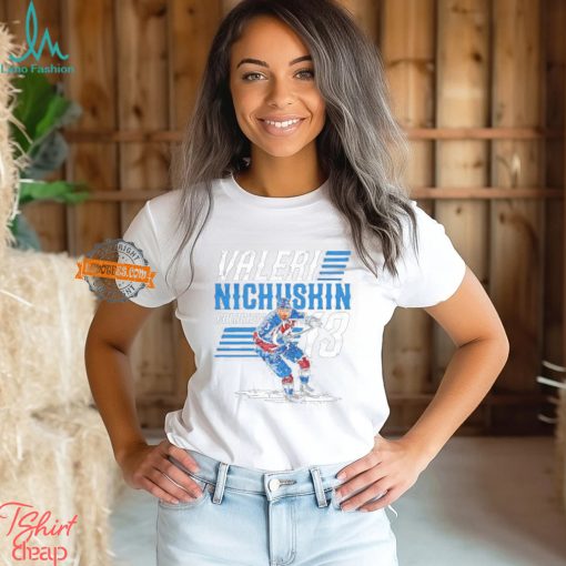 Valeri Nichushkin Colorado hockey player name shirt